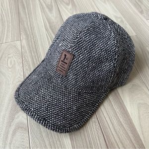 New men’s cotton line athletic hat with earflaps adjustable cap
